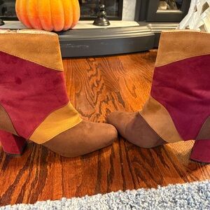 Bellini Multicolor Heeled Boots